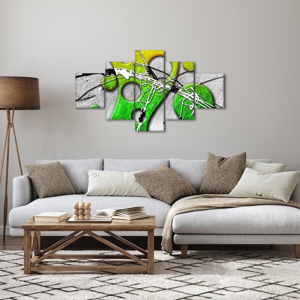 Abstraktní obraz (125x70 cm)