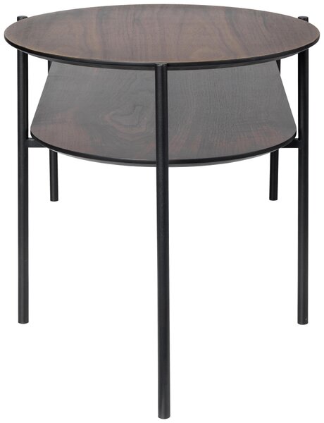 KONFERENČNÍ STOLEK, černá, tmavý dub, kov, kompozitní dřevo, 118/45/48 cm MID.YOU - Konferenční stolky, Online Only