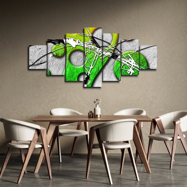 Abstraktní obraz (210x100 cm)
