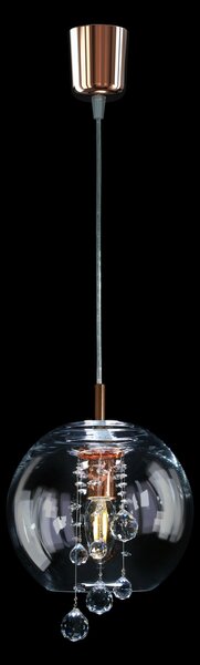 Designové svítidlo závěsné L-TAL-04, Varianta Měděná