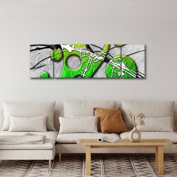 Abstraktní obraz (170x50 cm)