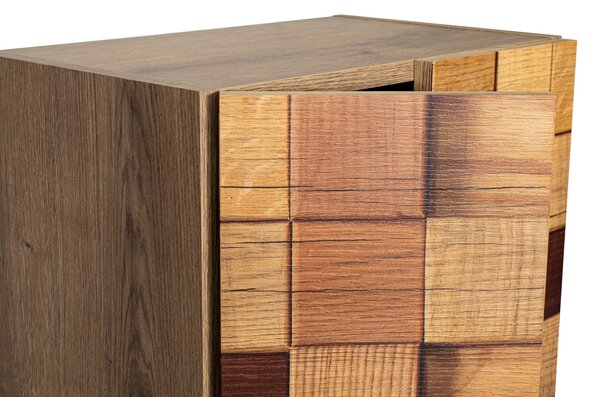 Hanah Home Kuchyňská skříň KOFIN hnědá