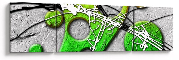 Abstraktní obraz (170x50 cm)