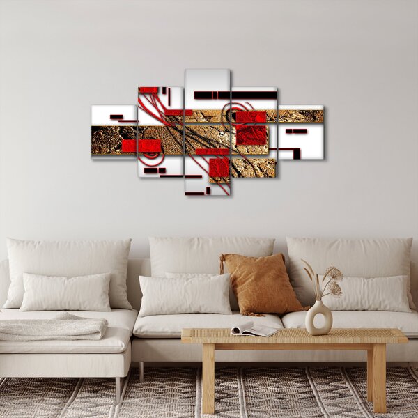 Obraz abstrakce (125x70 cm)