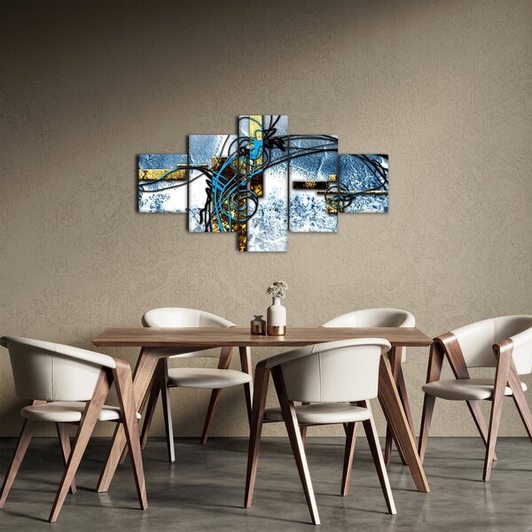 Abstraktní obraz (125x70 cm)
