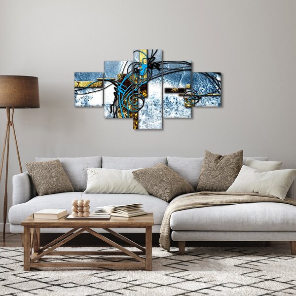 Abstraktní obraz (125x70 cm)
