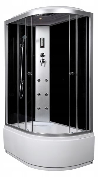 Novoterm Hydromasážní box NV-Jonk L 120x80 levý