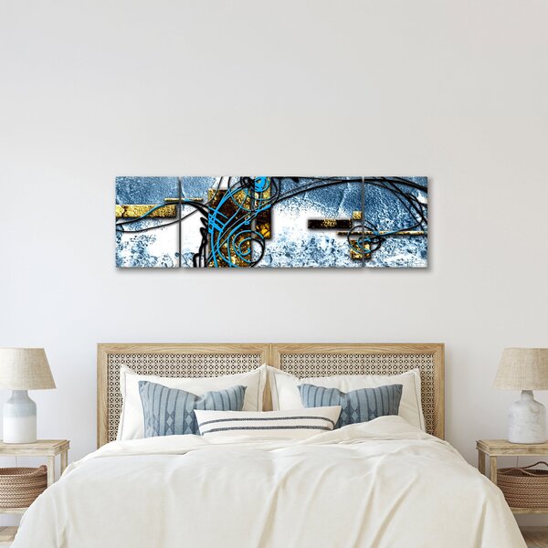 Abstraktní obraz (170x50 cm)