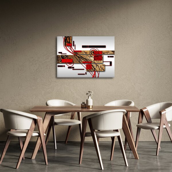Obraz abstrakce (70x50 cm)