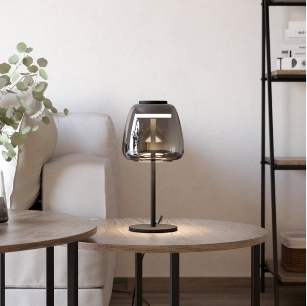 Eglo 901195 - LED RGBW Stmívatelná stolní lampa ALFERO-Z LED/7,7W/230V kouřová