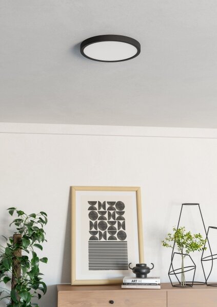 Eglo 901299-LED Str. svíti. FUEVA LED/14,2W/230V 2700/4000/6500K pr.27,8cm černá