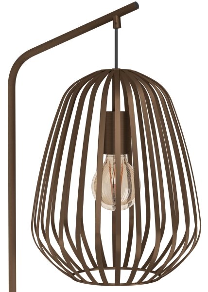 Eglo 901101 - Stojací lampa ESPINAL 1xE27/40W/230V bronzová