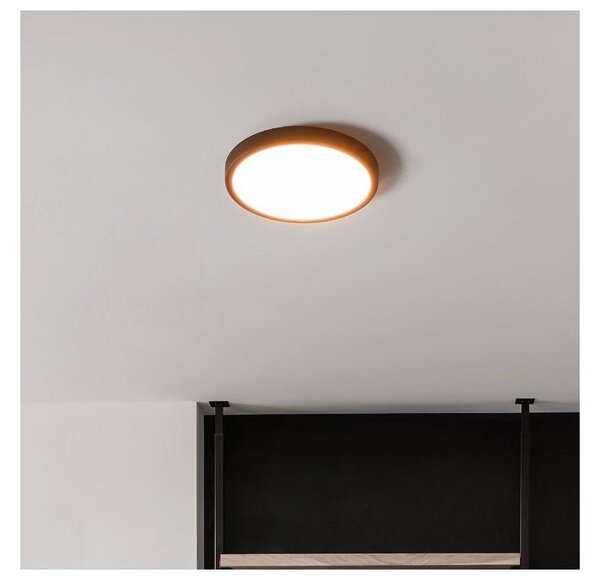 Eglo 901299-LED Str. svíti. FUEVA LED/14,2W/230V 2700/4000/6500K pr.27,8cm černá