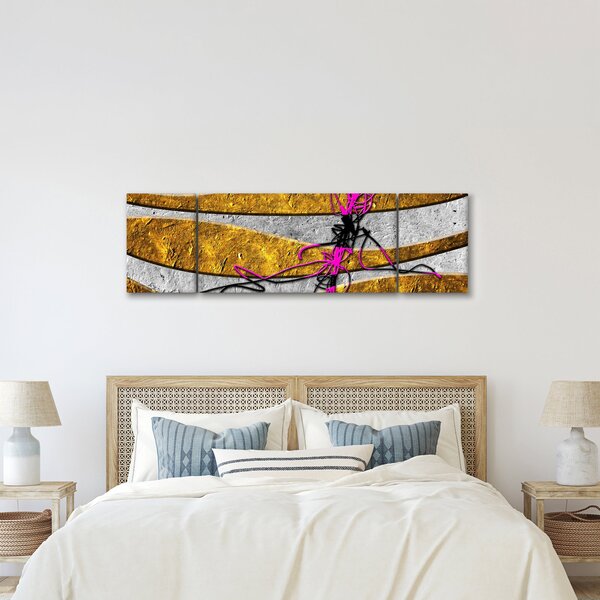 Obraz abstrakce (170x50 cm)