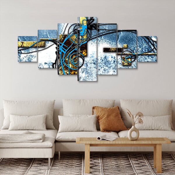 Abstraktní obraz (210x100 cm)