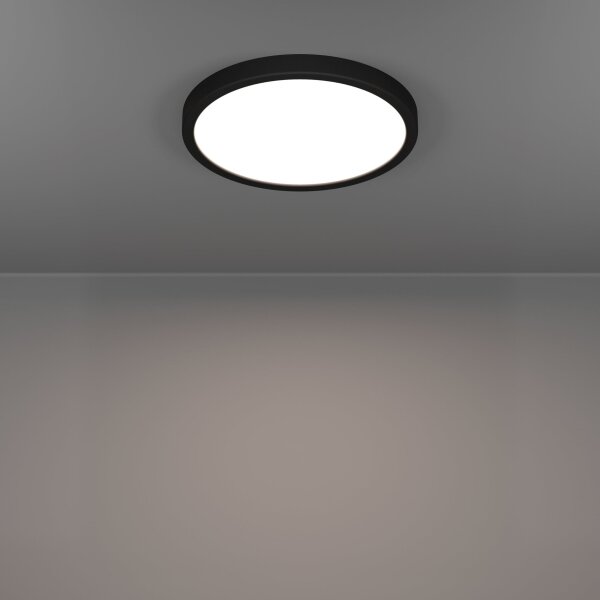 Eglo 901299-LED Str. svíti. FUEVA LED/14,2W/230V 2700/4000/6500K pr.27,8cm černá