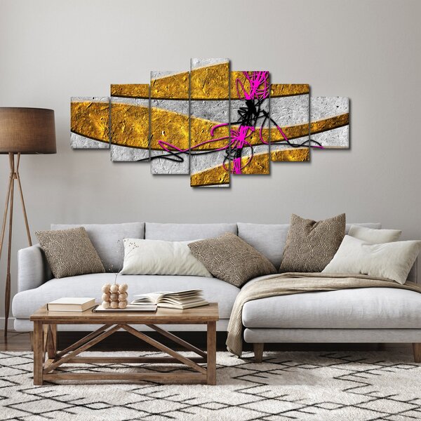 Obraz abstrakce (210x100 cm)