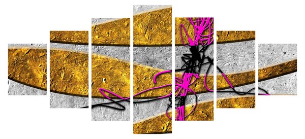 Obraz abstrakce (210x100 cm)