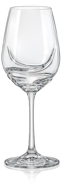 Crystalex sklenice na bílé víno Turbulence 350 ml 2KS