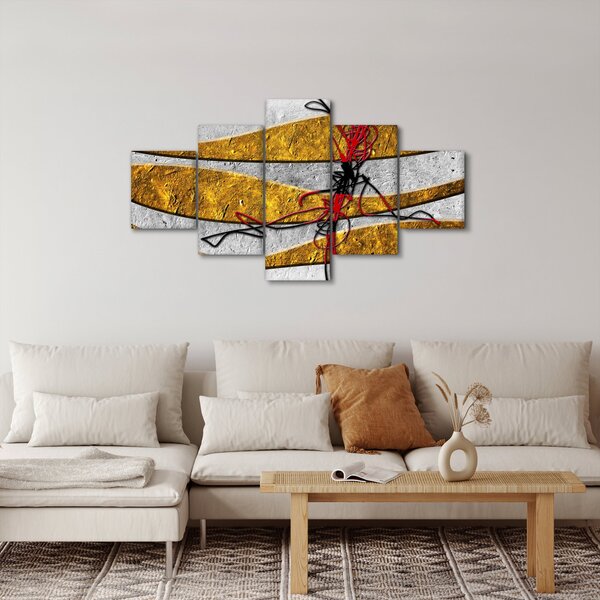 Abstraktní obraz (125x70 cm)