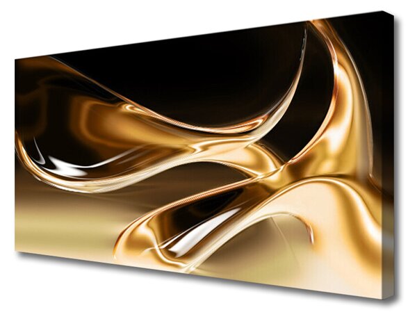 Obraz na plátně Zlato Abstrakce Art Umění 120x60 cm