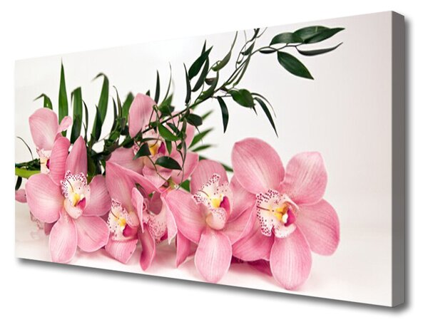 Obraz na plátně Orchidej Květiny Lázně 140x70 cm