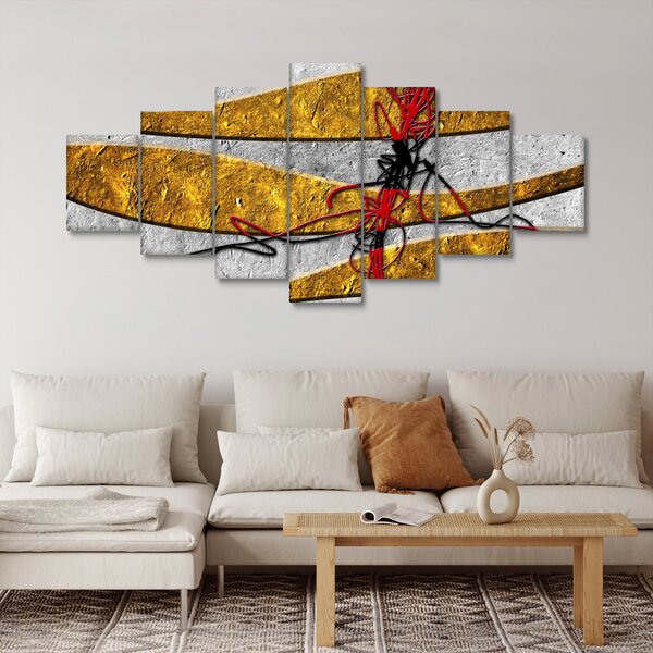 Abstraktní obraz (210x100 cm)