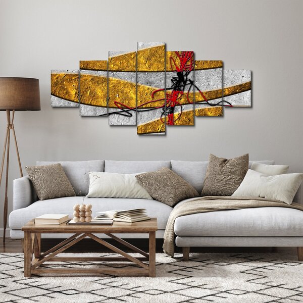 Abstraktní obraz (210x100 cm)