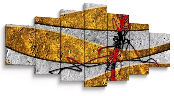 Abstraktní obraz (210x100 cm)