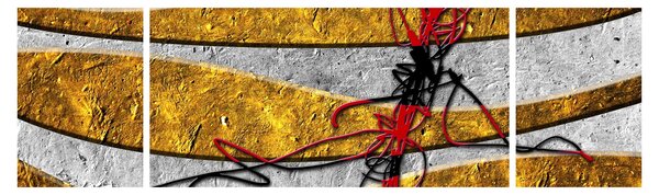 Abstraktní obraz (170x50 cm)