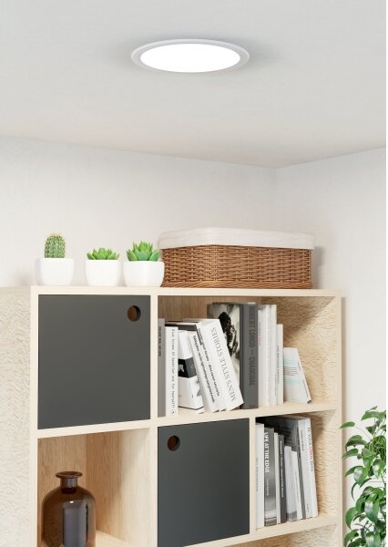 Eglo 901398 - LED Podhledové svítidlo FUEVA LED/18,5W/230V pr. 21,6 cm bílá