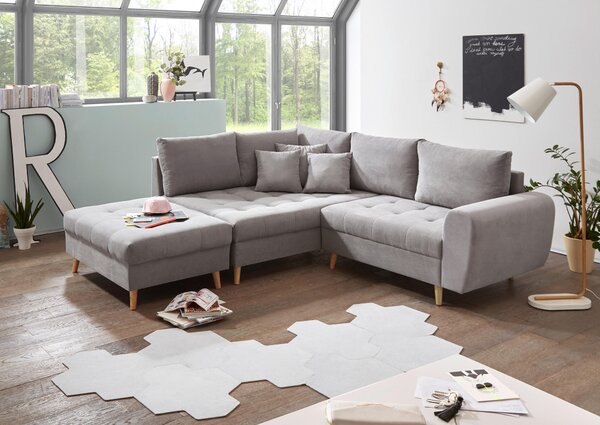 TABURET, kompozitní dřevo, textil, 106/48/80 cm MID.YOU - Online Only křesla & taburety, Online Only