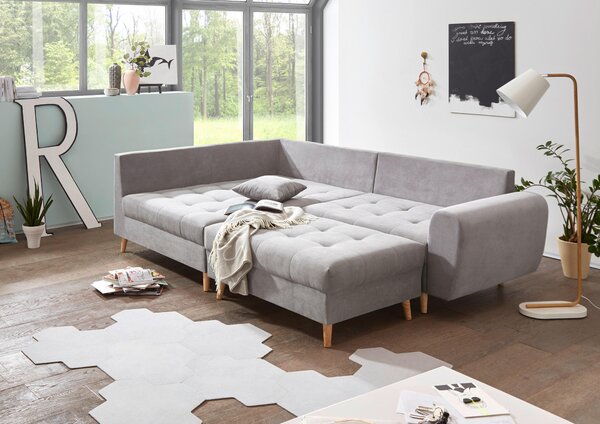 TABURET, kompozitní dřevo, textil, 106/48/80 cm MID.YOU - Online Only křesla & taburety, Online Only