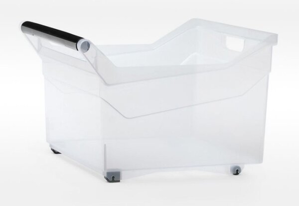 Prosperplast Úložný box, úzký s madlem, systémový NUK, 38x38x26, 29l