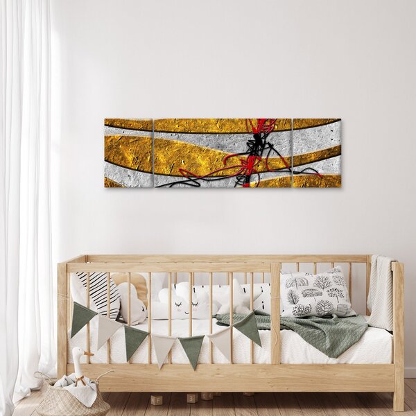 Abstraktní obraz (170x50 cm)