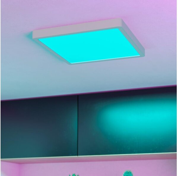 Eglo 901379 - LED RGBW Stm. kou. st. sv. FUEVA-Z LED/13,5W/230V 29,5cm IP44 bílá