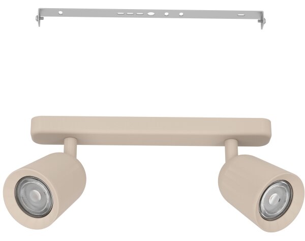 Eglo 902344 - Bodové svítidlo CAMALDOLI 2xGU10/10W/230V béžová