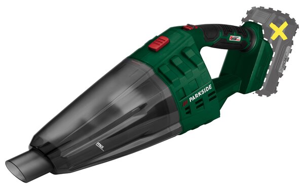 Parkside® Aku ruční vysavač Phssa 20-Li D2 – bez akumulátoru a nabíječky (100408371)
