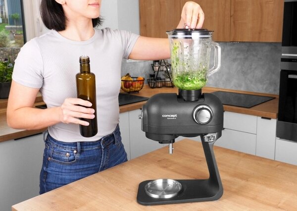 Concept RM8000 - Kuchyňský robot s nerezovou mísou 1200W/230V černá
