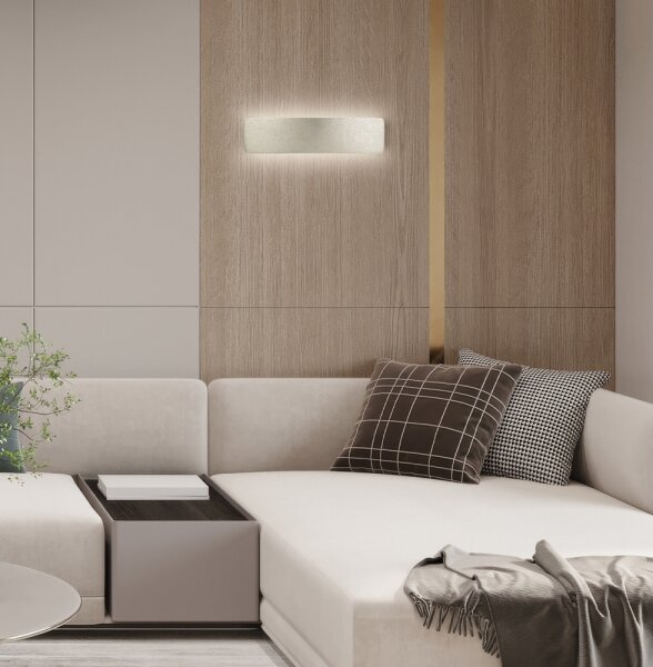 LED Nástěnné svítidlo KELDA LED/12W/230V 3000K/4000K stříbrná