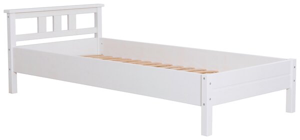 POSTEL, 90/200 cm bílá MID.YOU - Jednolůžkové postele, Online Only