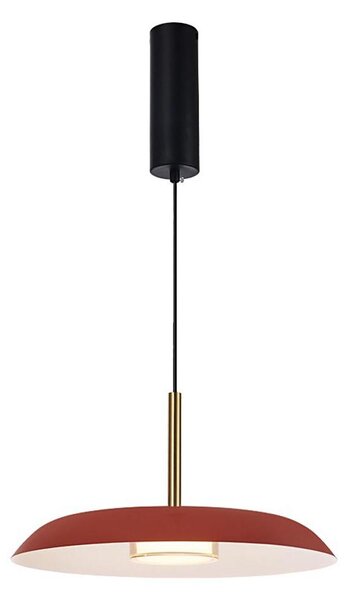 LED Lustr na lanku NUDO LED/11W/230V 3000/4000/6000K červená