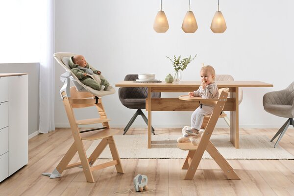 VYSOKÁ ŽIDLE, buk, přírodní barvy My Baby Lou - Jídelní židličky