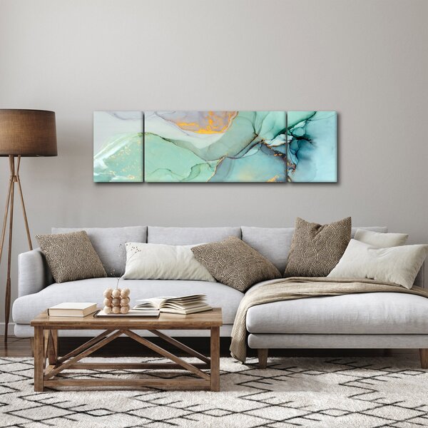 Abstraktní obraz (170x50 cm)