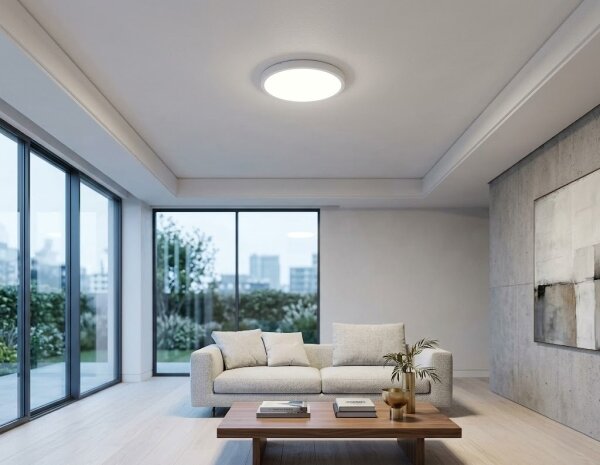 BRILAGI-LED Koupelnové stropní svítidlo ZENNA LED/18W/230V pr. 29,5 cm IP44 bílá