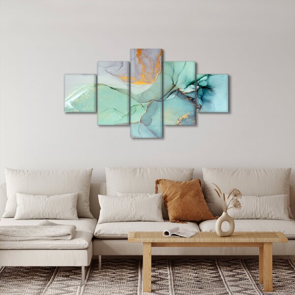 Abstraktní obraz (125x70 cm)