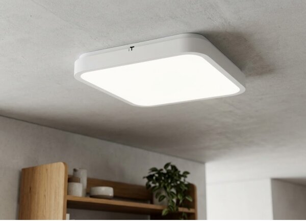 BRILAGI - LED Koupelnové strop. sv. ZENNA LED/24W/230V 34,5x34,5 cm IP44 bílá