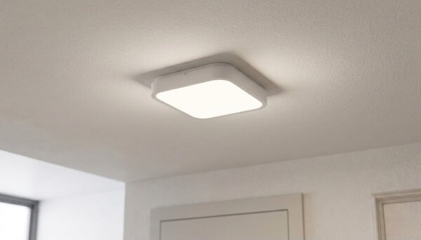 BRILAGI-LED Koupel. strop. sv. se senz. ZENNA LED/18W/230V 28,5x28,5 cm IP44 bíl