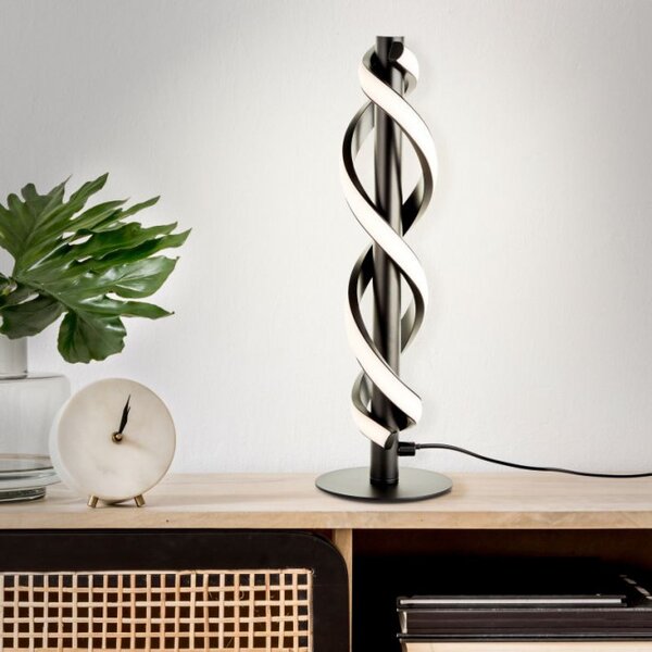 Brilliant G94538/06 Stolní lampa AMALIE LED černá