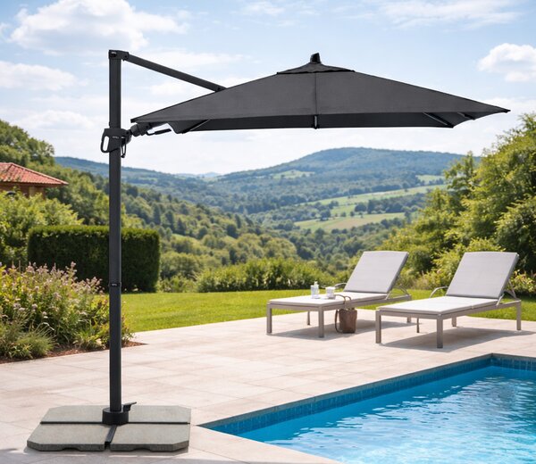 Derby DX 210 x 210 cm antracit Derby